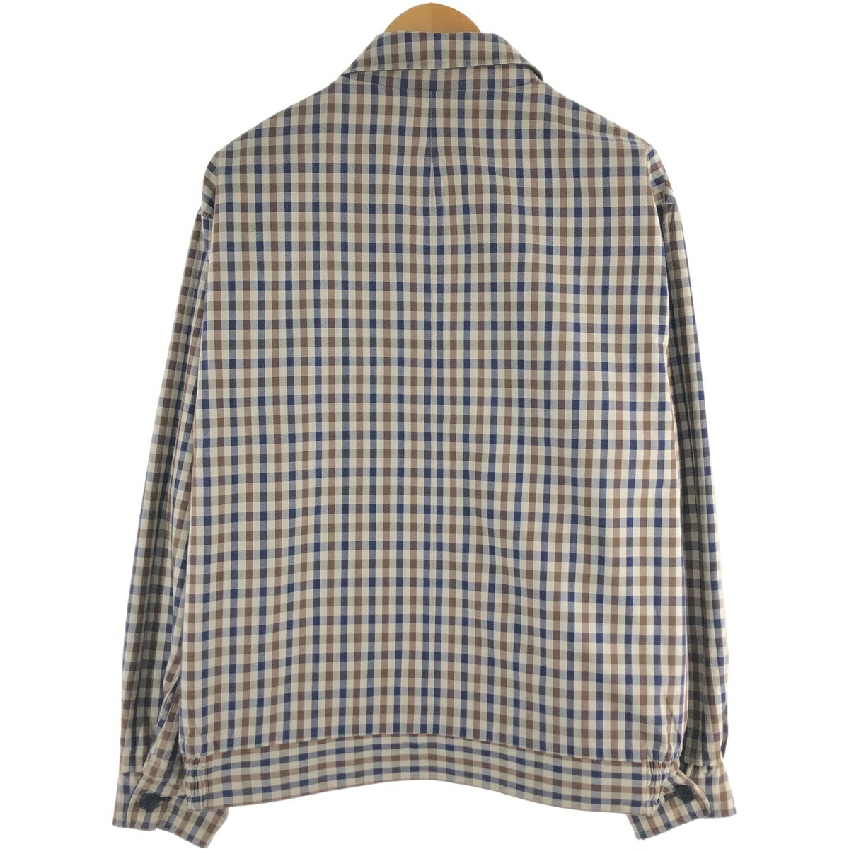 古着 アクアスキュータム Aquascutum OF LONDON チェック柄