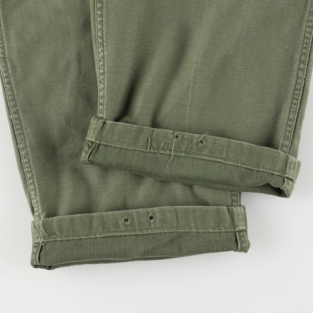 古着 60年代 米軍 ミリタリー ベイカーパンツ 34×31 メンズw32相当