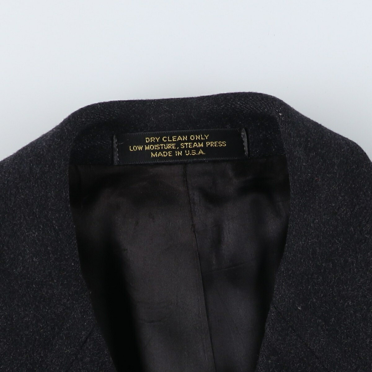 古着 イヴサンローラン Yves Saint Laurent ウールロングコート USA製