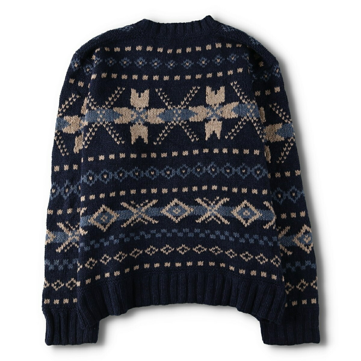 古着 ラルフローレン Ralph Lauren POLO by Ralph Lauren 総柄 スノー