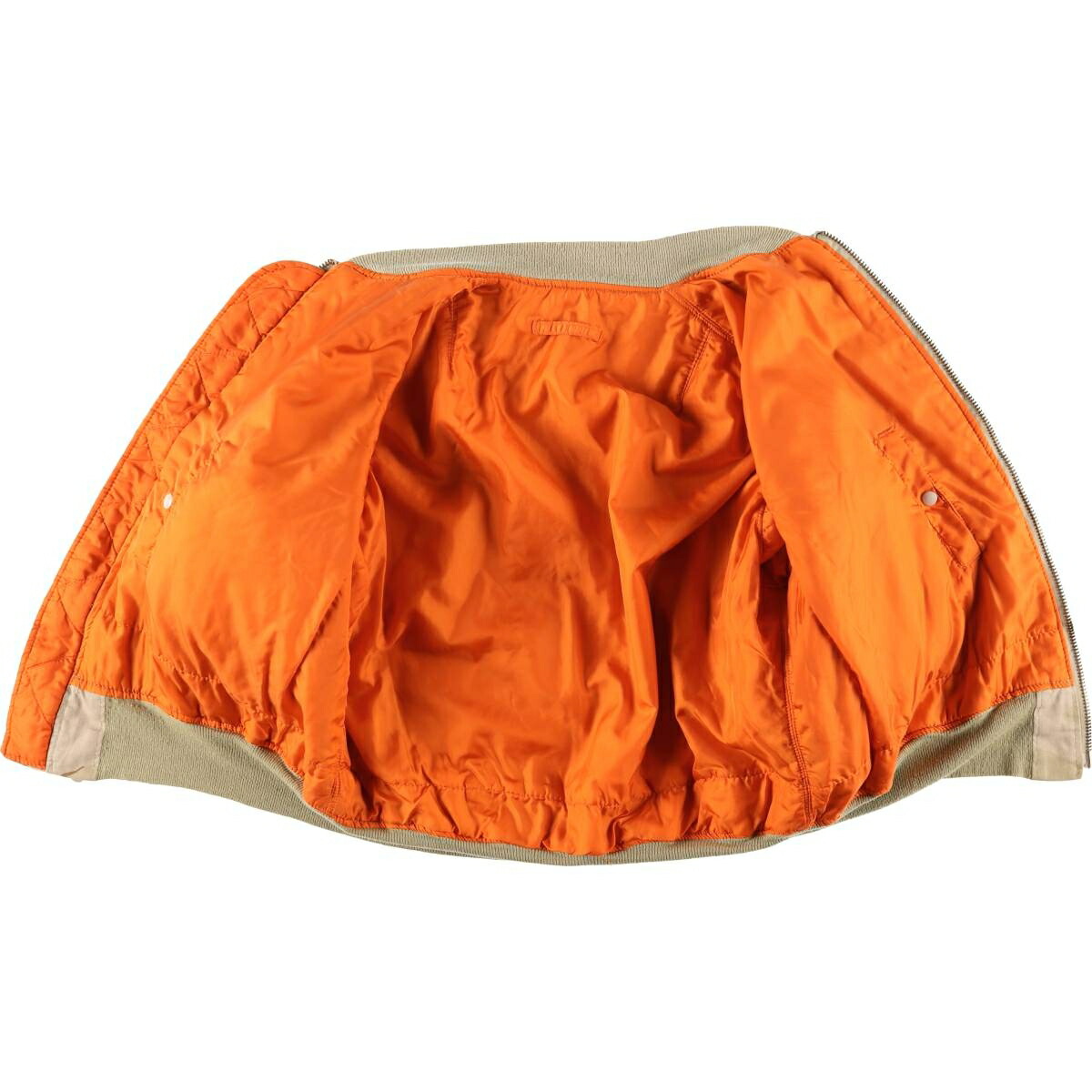 古着 80～90年代 民間品 アルファ ALPHA MA-1タイプ 迷彩柄 3C