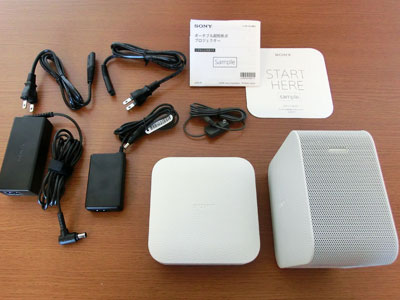 未使用 SONY ポータブル超短焦点プロジェクター LSPX-P1 付属品完備 超