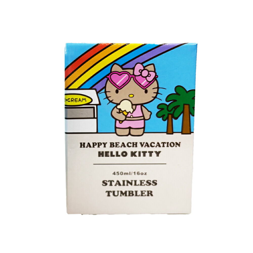 カップホルダー マグカップ サンリオ 日焼けキティ HELLO KITTY HAPPY