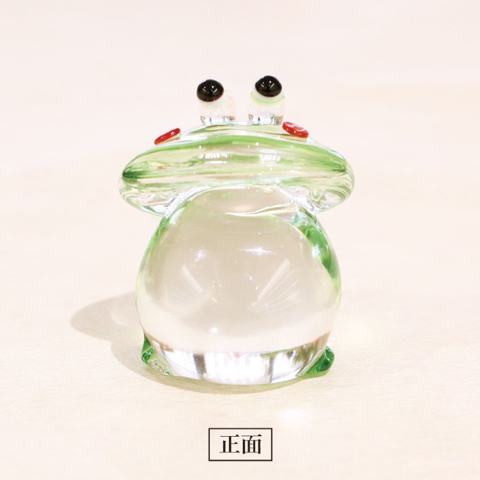 楽天市場】ふるさとかえる ぴょん子 / ガラス細工 カエル 置物