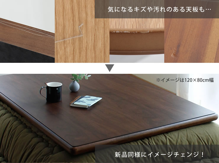 楽天市場】コタツ天板・こたつ天板単品長方形 120cm幅・150cm幅・180cm