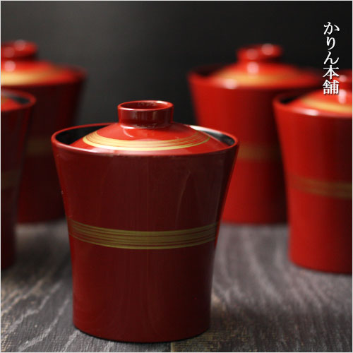 楽天市場】【2点で5％OFFクーポン配布中】 送料無料 越前漆器 フタ付き