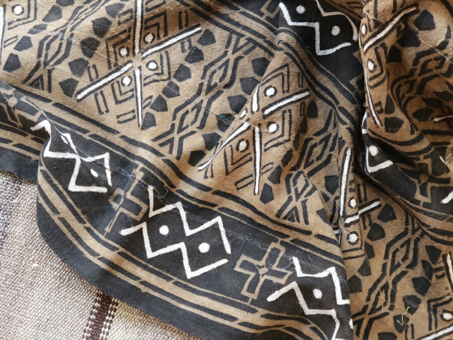 楽天市場】アフリカ 泥染め布・マリ/ボゴラン Mud Cloth Mali, Bogolan