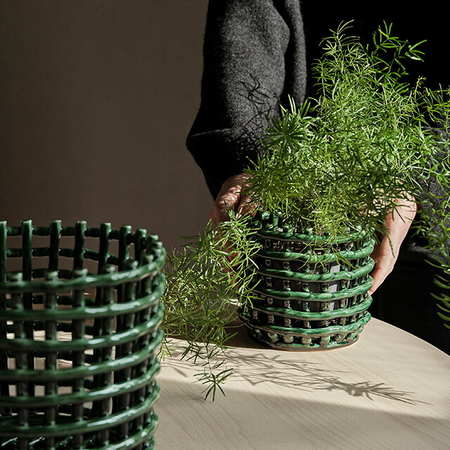 お取り寄せ】Ferm Living (ファームリビング) Ceramic Basket