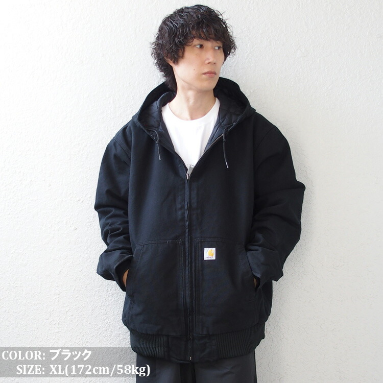 楽天市場】カーハート アクティブジャケット ルーズフィット J130