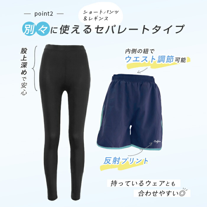 楽天市場】24日10時までクーポンで5%オフ□ショートパンツ レギンス