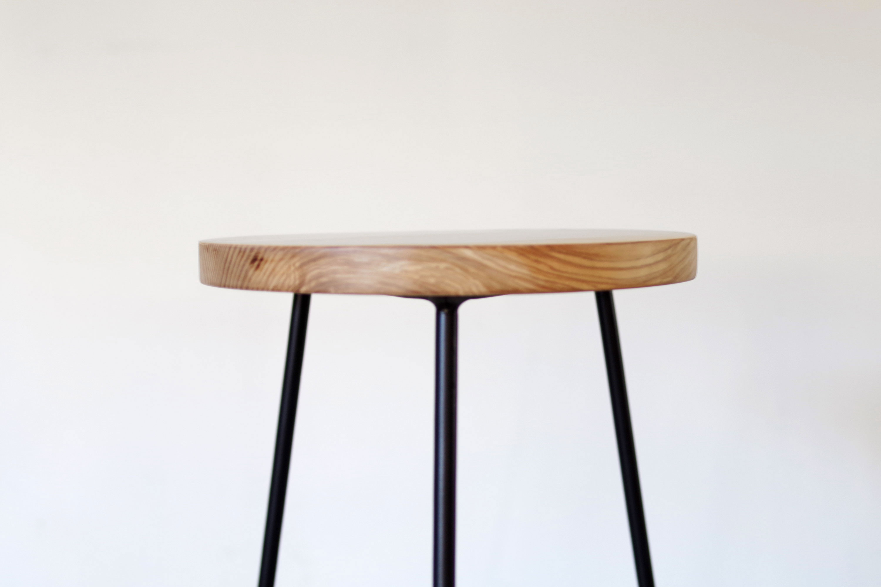 楽天市場】ハイスツール 木製 丸 アイアン 【SL IRON HIGH STOOL】65cm