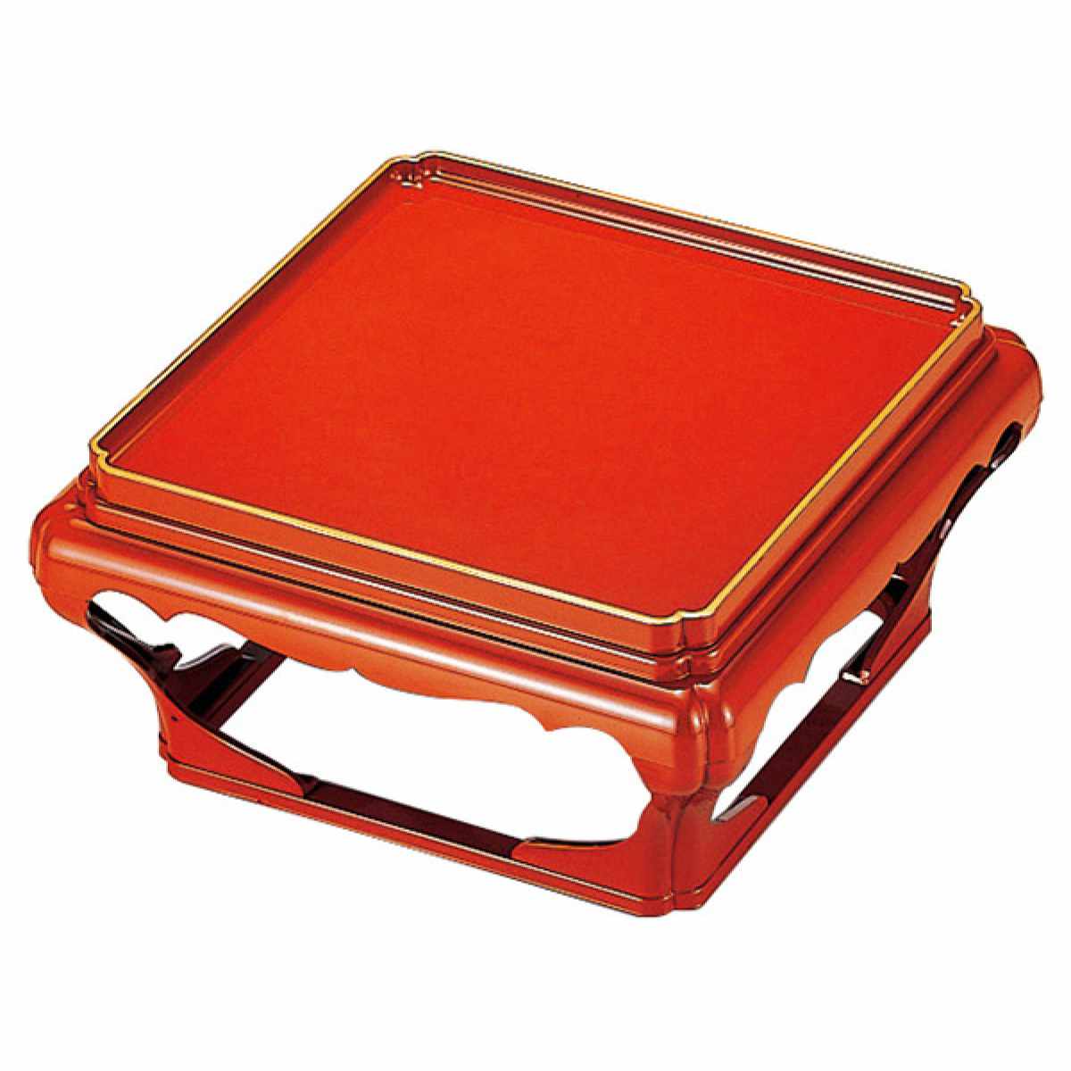 楽天市場】殿様膳 仁ノ膳 片面タイプ 足付 朱天金 お膳 業務用 （ 本膳