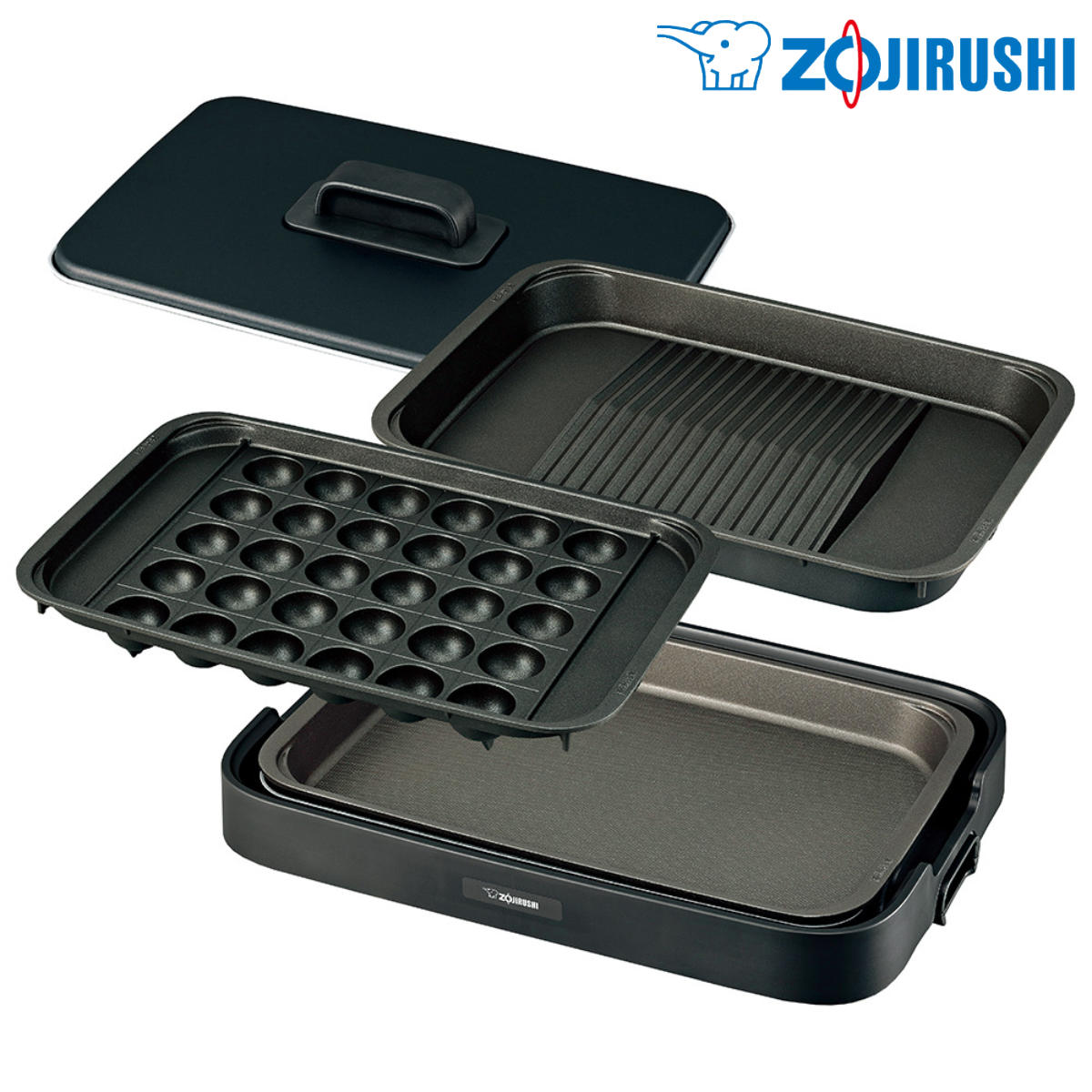 楽天市場】象印 ホットプレート 深型タイプ 焼肉プレート付き やきやき