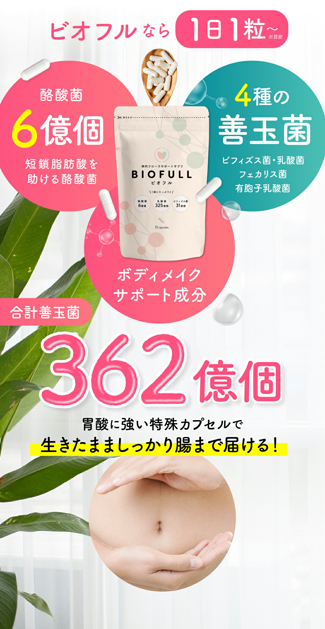 楽天市場】【公式】 【定期購入で20%オフ】 Biofull(ビオフル) 体内