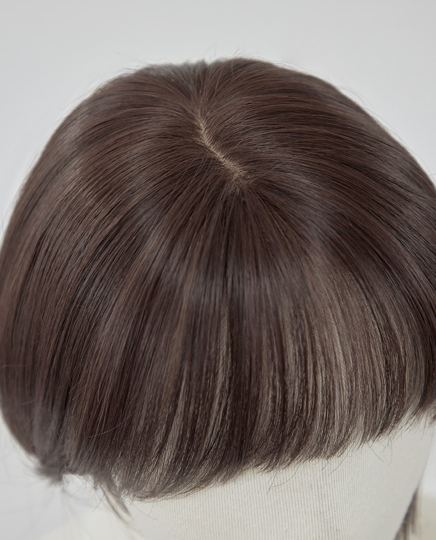 総手植えフルウィッグ) ボブカットジェリー（モースト原糸）