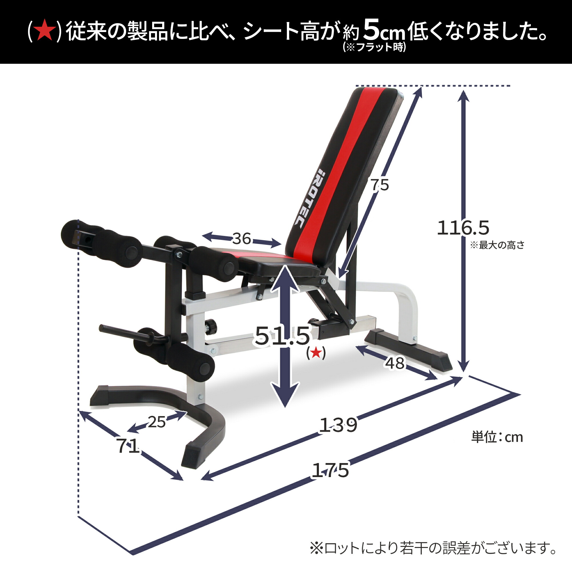 マスキュラーセット140R ラバーバーベルセット IROTEC (アイロテック)