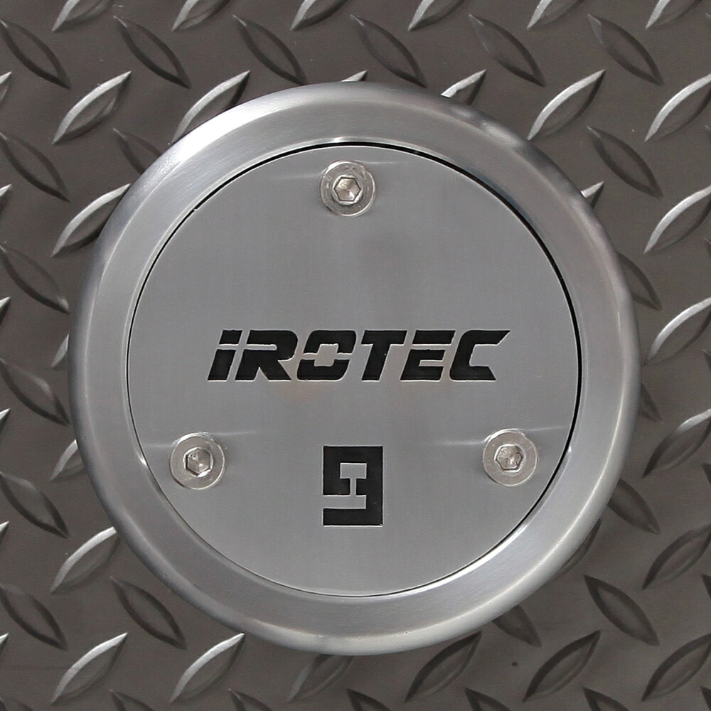ハードクロームジムダンベル9kg / IROTEC（アイロテック）