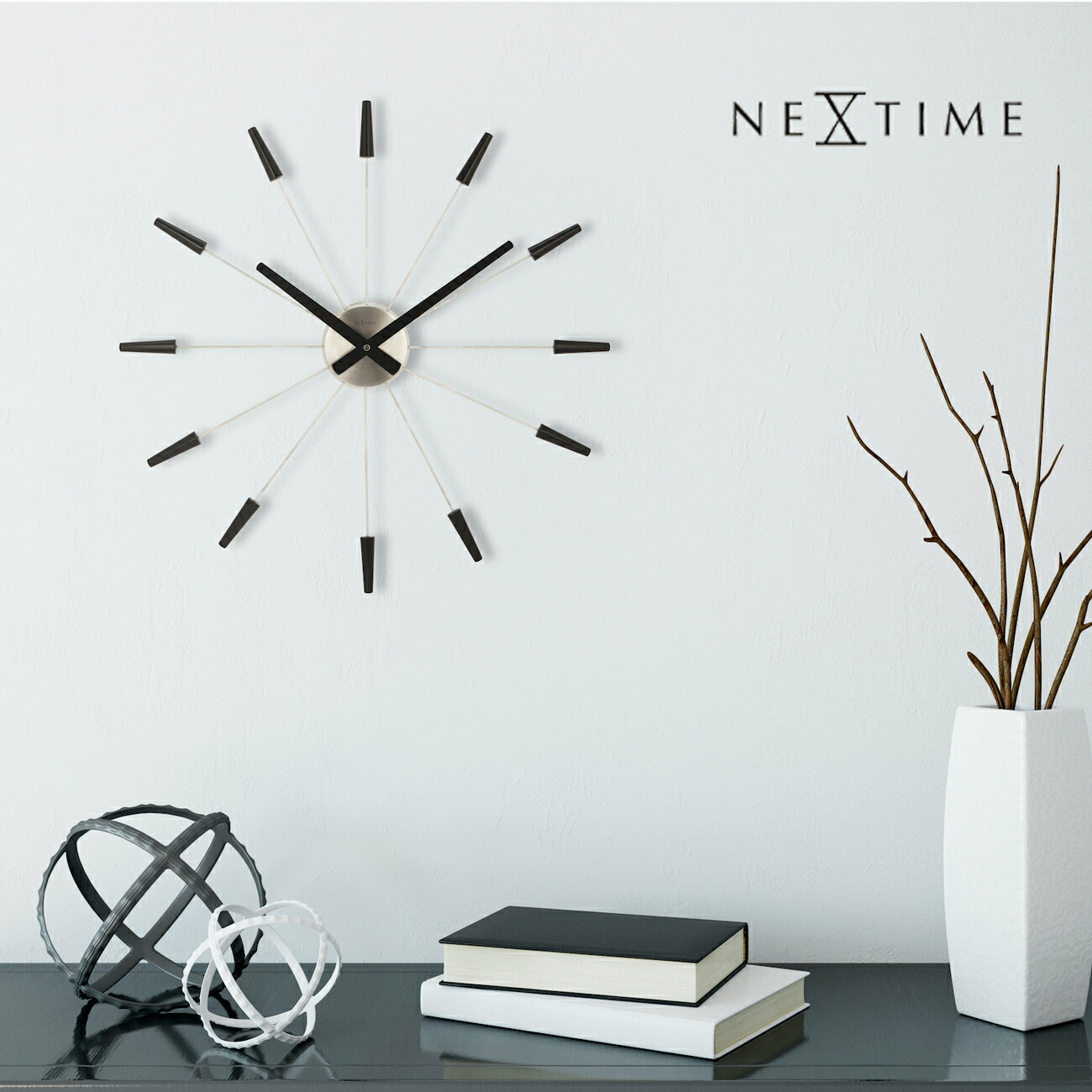楽天市場】【NEXTIME】掛け時計 おしゃれ 壁掛け時計 大きい 時計