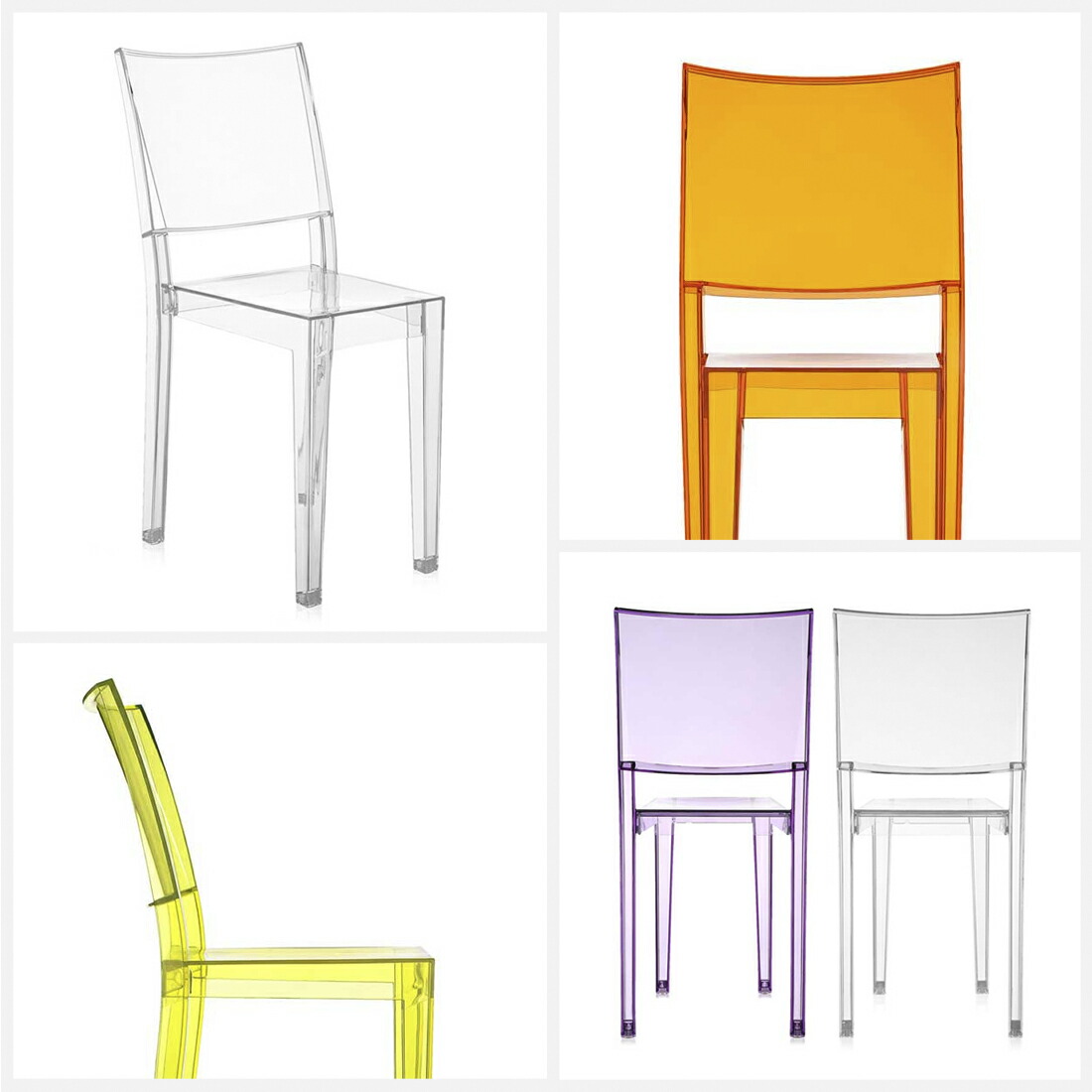 Kartell カルテル ラマリー チェア フィリップ・スタルク クリア モダン ラマリー｜ トーヨーキッチンスタイル公式オンラインショップ