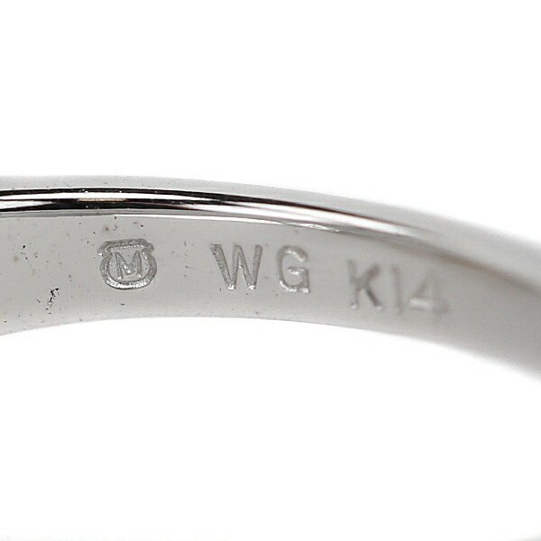 楽天市場】ミキモト アコヤパール リング 7.4mm K14WG 一粒パール
