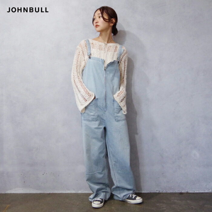 楽天市場】Johnbull(ジョンブル) デニムチューブサロペット (JL231P40