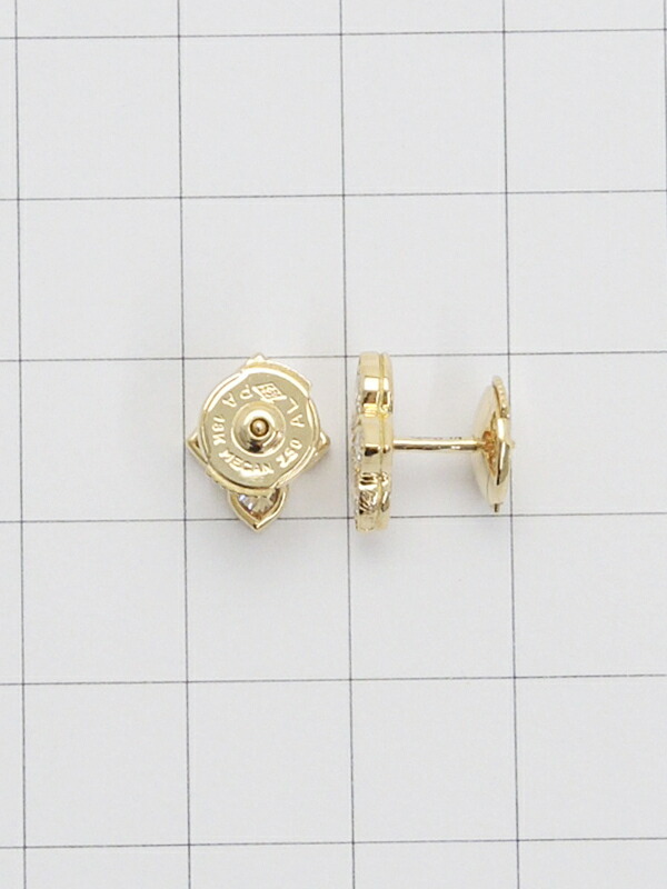 Cartier】【メーカー仕上済】【スタッドピアス】カルティエ『K18YG