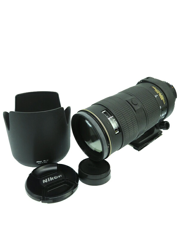 Nikon】ニコン『AI AF-S Zoom Nikkor ED 80-200mm F2.8D(IF)』ブラック