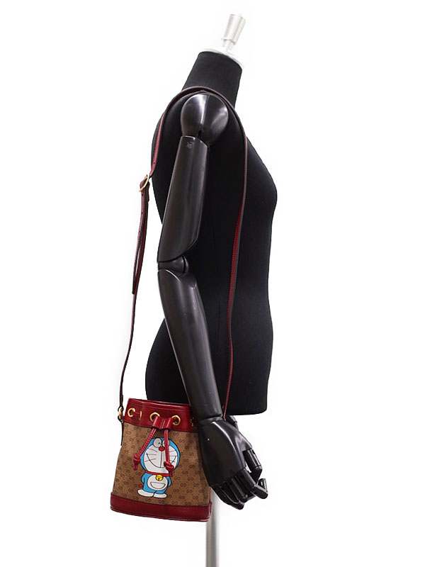 GUCCI】【DORAEMON×GUCCI】グッチ『ドラえもん×グッチ ミニ バケット