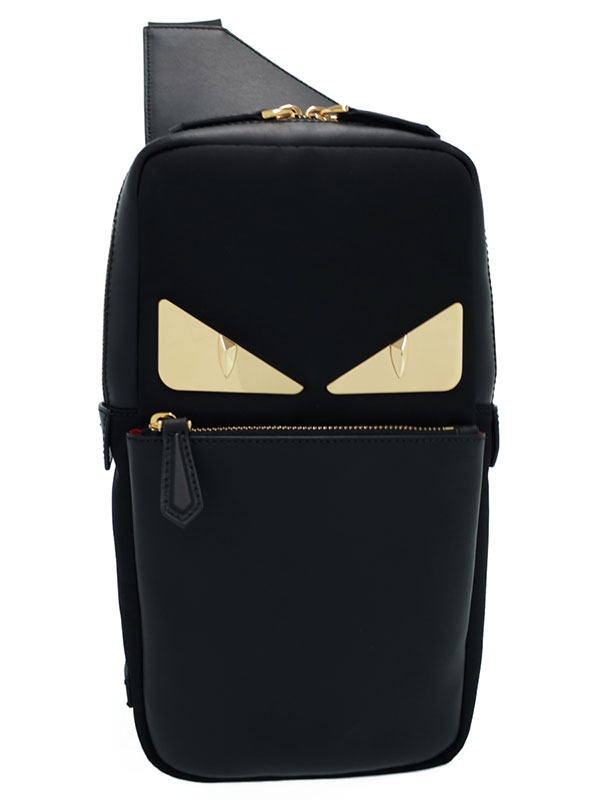 FENDI】【バグズアイ】フェンディ『バッグバグズ ワンショルダーバッグ