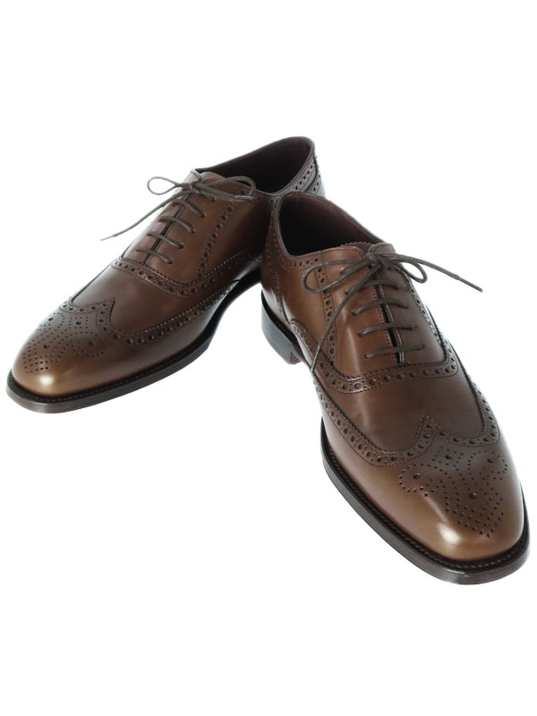 Loake】【BUCKINGHAM】【英国製】ローク『フルブローグシューズ size9F