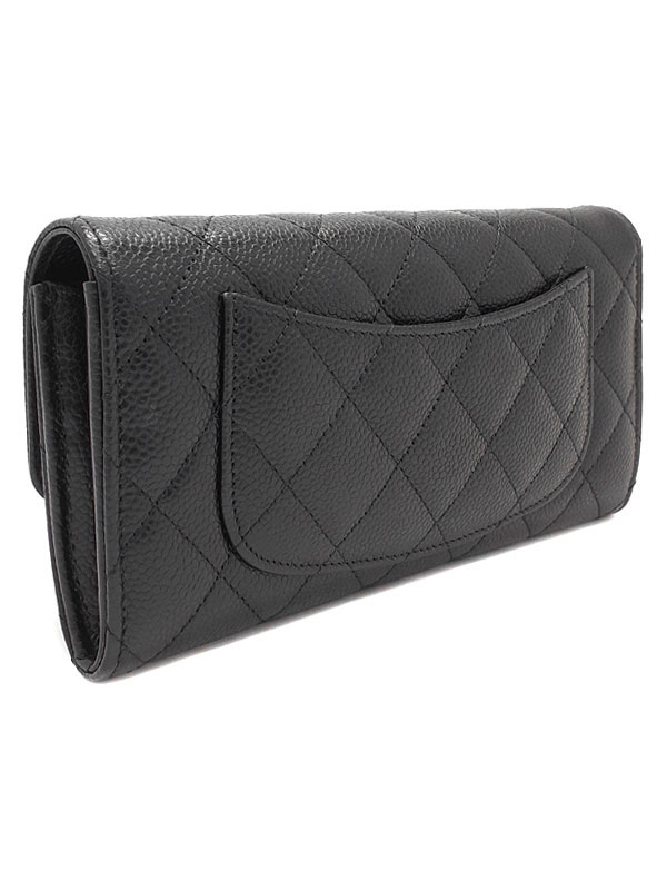 CHANEL】シャネル『マトラッセ クラシック ロング フラップ ウォレット