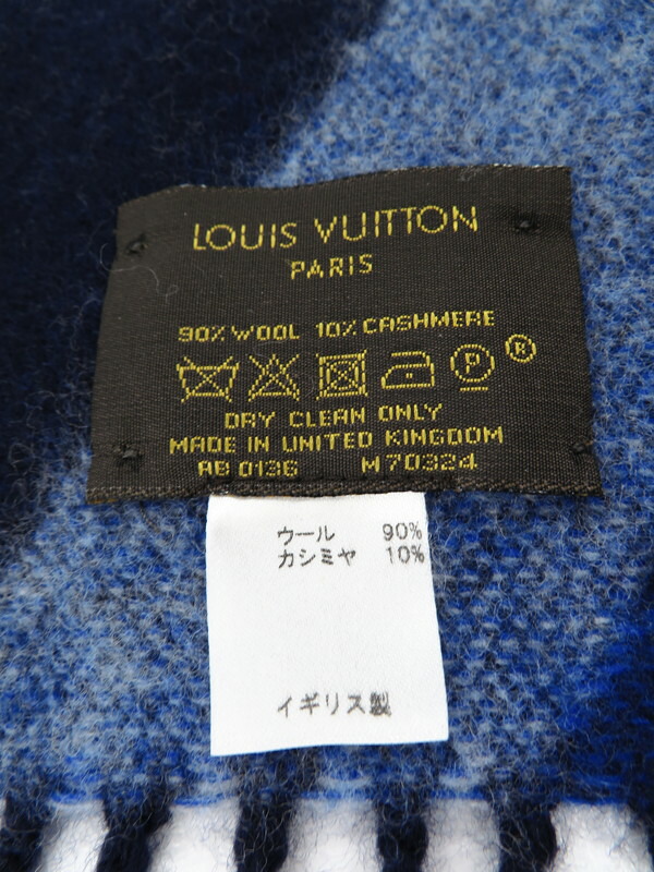 LOUIS VUITTON】【イギリス製】ルイヴィトン『エシャルプ・アンフィ