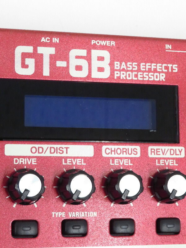 BOSS】ボス『ベース用マルチエフェクター』GT-6B 1週間保証【中古
