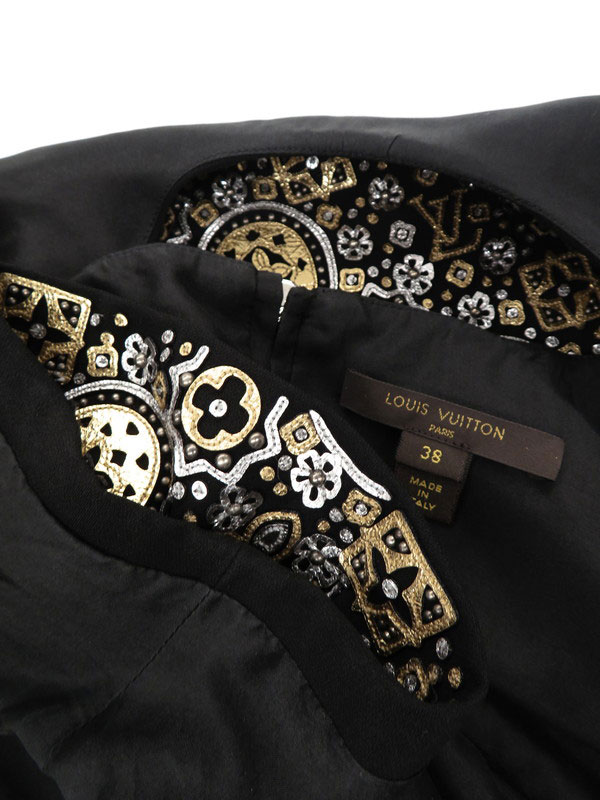 Louis Vuitton】【イタリア製】ルイヴィトン『半袖ワンピース size38