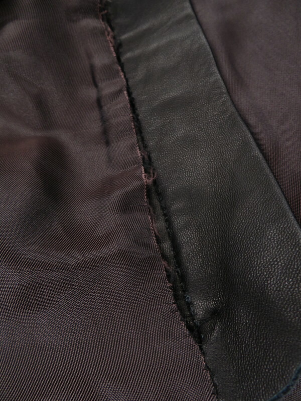 LOEWE】【スペイン製】【ボトムス】ロエベ『レザーパンツ size40
