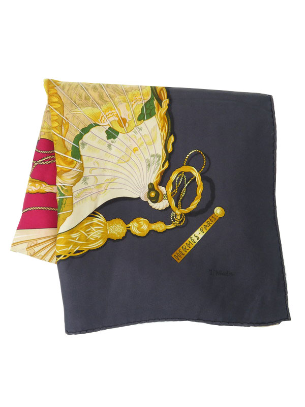 HERMES】【BRISE DE CHARME】【フランス製】エルメス『カレ90 魅惑の