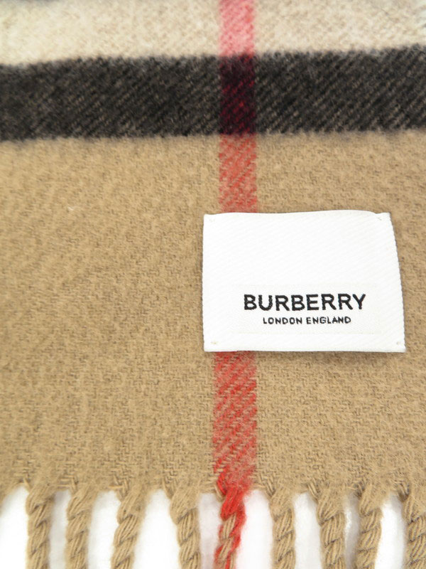 BURBERRY】バーバリー『ロゴ TBモノグラム チェック リバーシブル