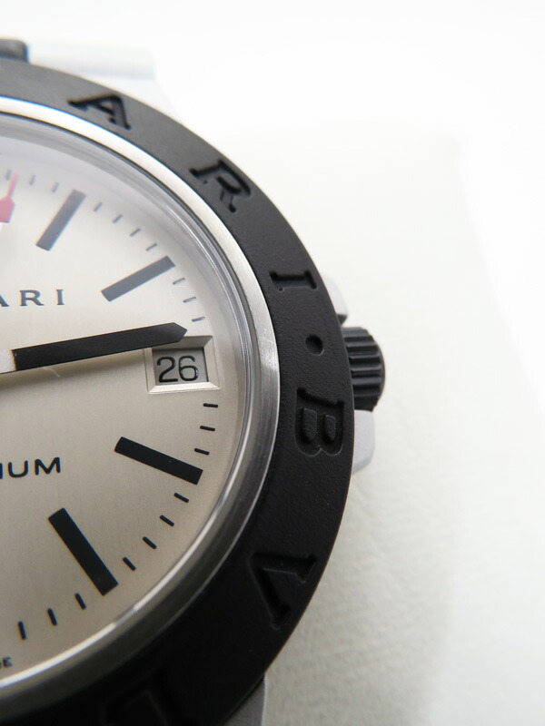 BVLGARI】ブルガリ『アルミニウム』AL38A メンズ 自動巻き 1週間保証