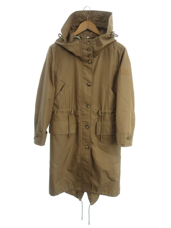 BURBERRY】バーバリー『フード付 コート size UK 2』8043781