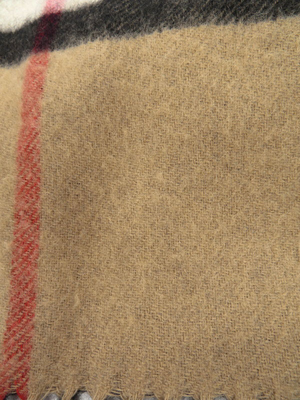 BURBERRY】バーバリー『チェック リバーシブル カシミヤスカーフ