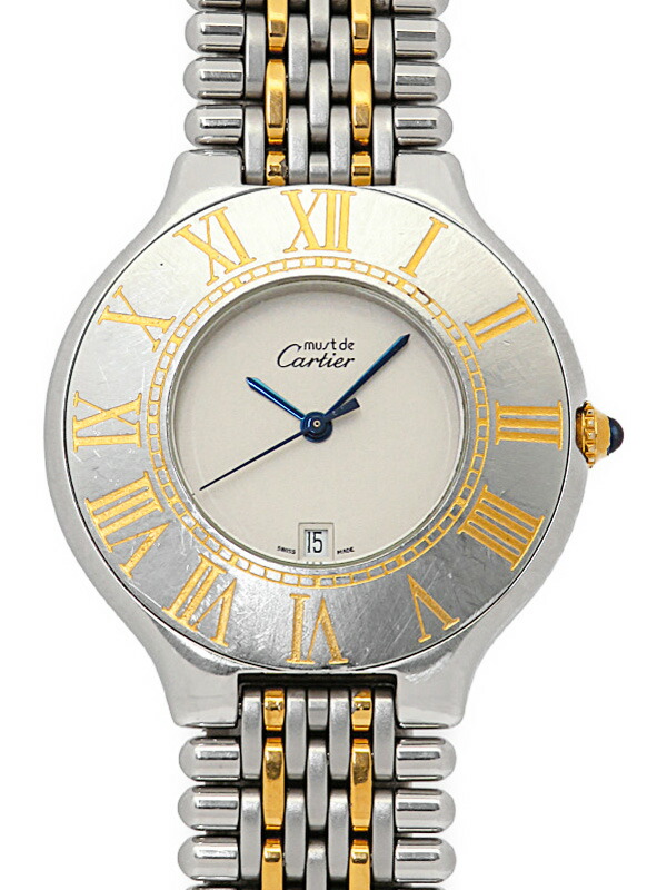 Cartier】カルティエ『マスト21 ヴァンティアン XL』W10052F4 メンズ