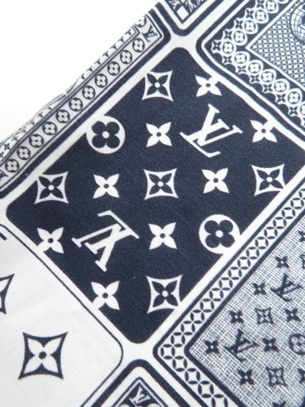 LOUIS VUITTON】ルイヴィトン『モノグラム トランプ柄 長袖シャツ
