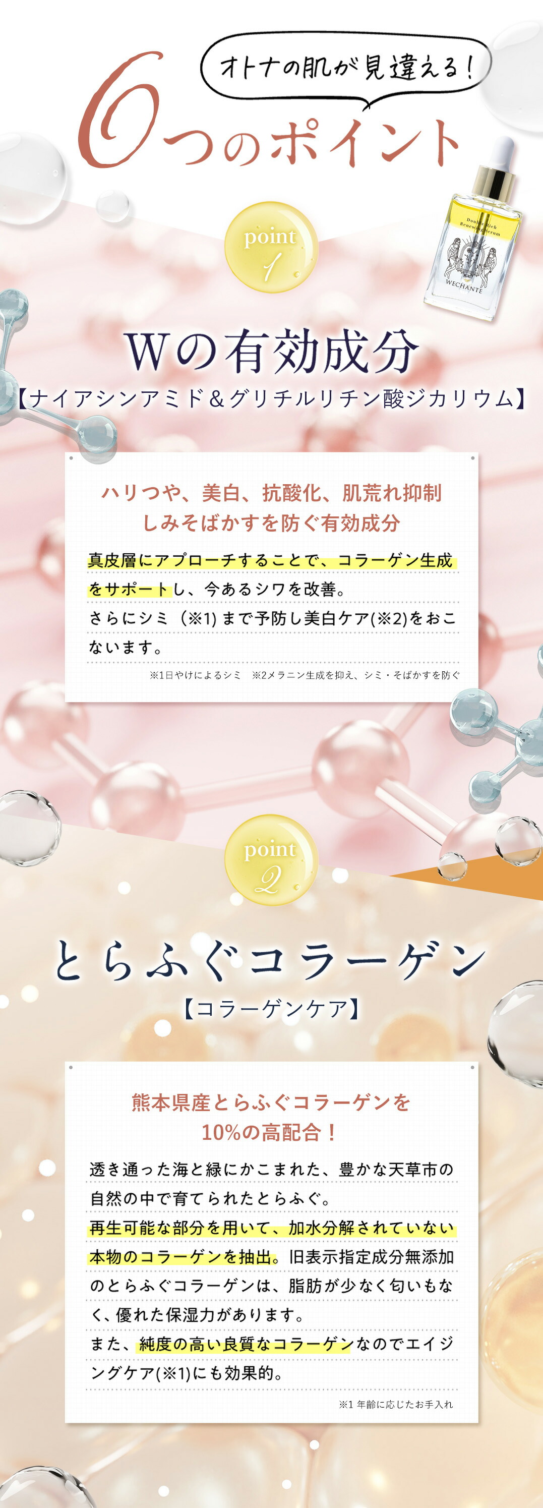 楽天市場】[薬用] ほうれい線 シワ シミ コラーゲン ナイアシンアミド