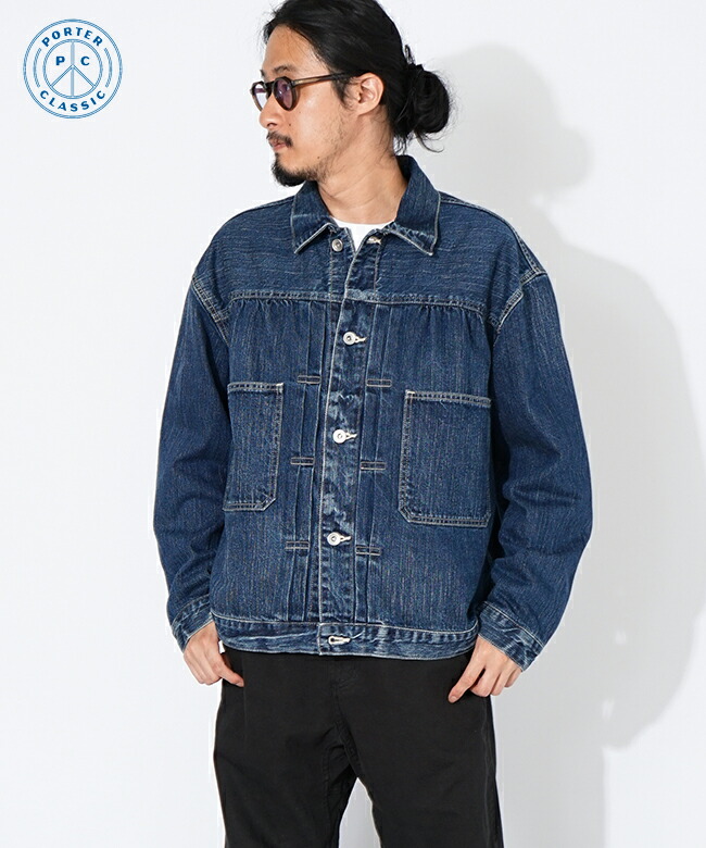 PC-005-2143]PORTER CLASSIC(ポータークラシック)STEINBECK DENIM