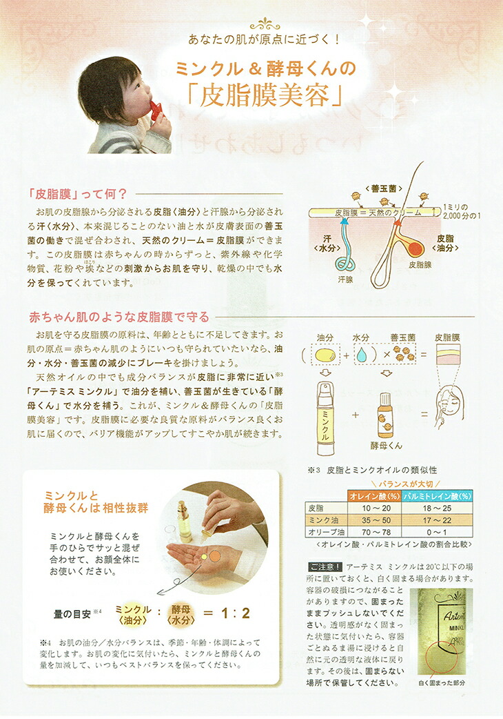 アーテミス ミンクル 33ml（化粧用オイル）アーデンモア やまさか薬局