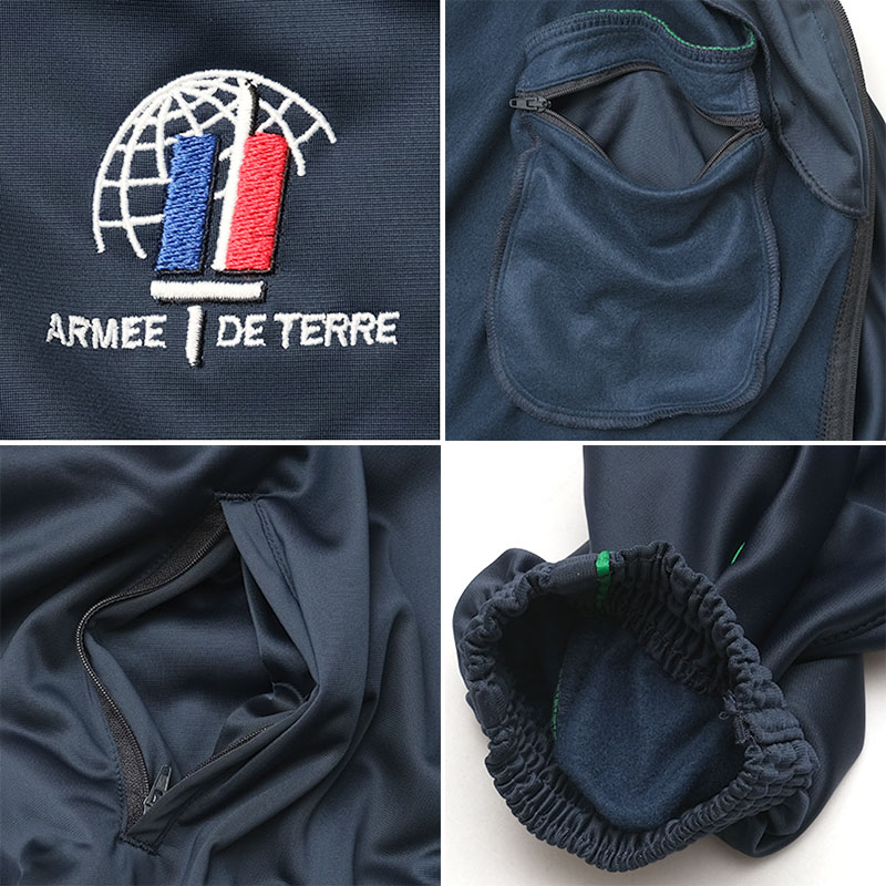 楽天市場】フランス軍 ARMY トレーニング ジムジャケット ネイビー