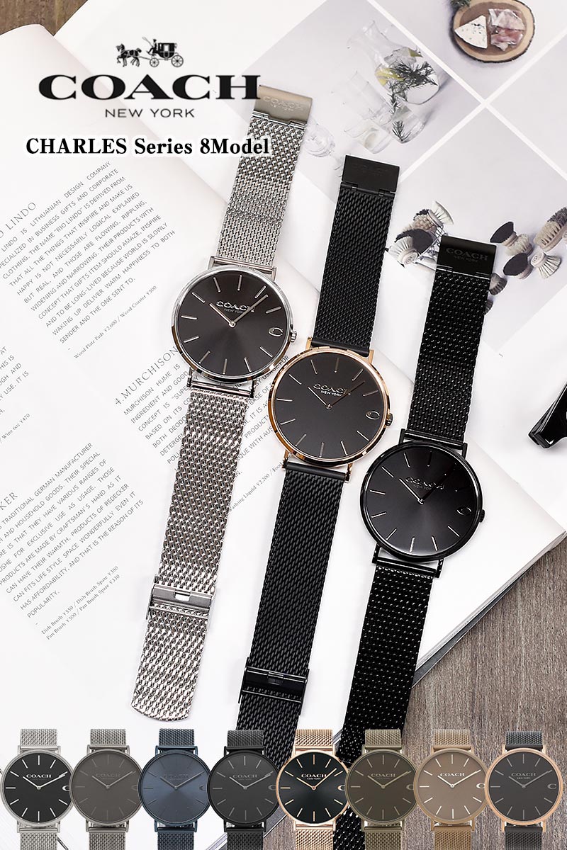 楽天市場】コーチ メンズ COACH 腕時計 CHARLES チャールズ 41mm 彼氏
