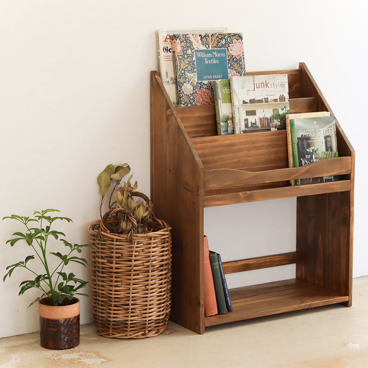 楽天市場】【公式】ナインマーケ 木製 マガジンラック (NEIN MARKE