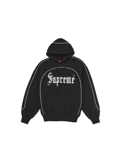 Supreme Supreme Rib Hooded Sweatshirt Black | REVERSIBLE