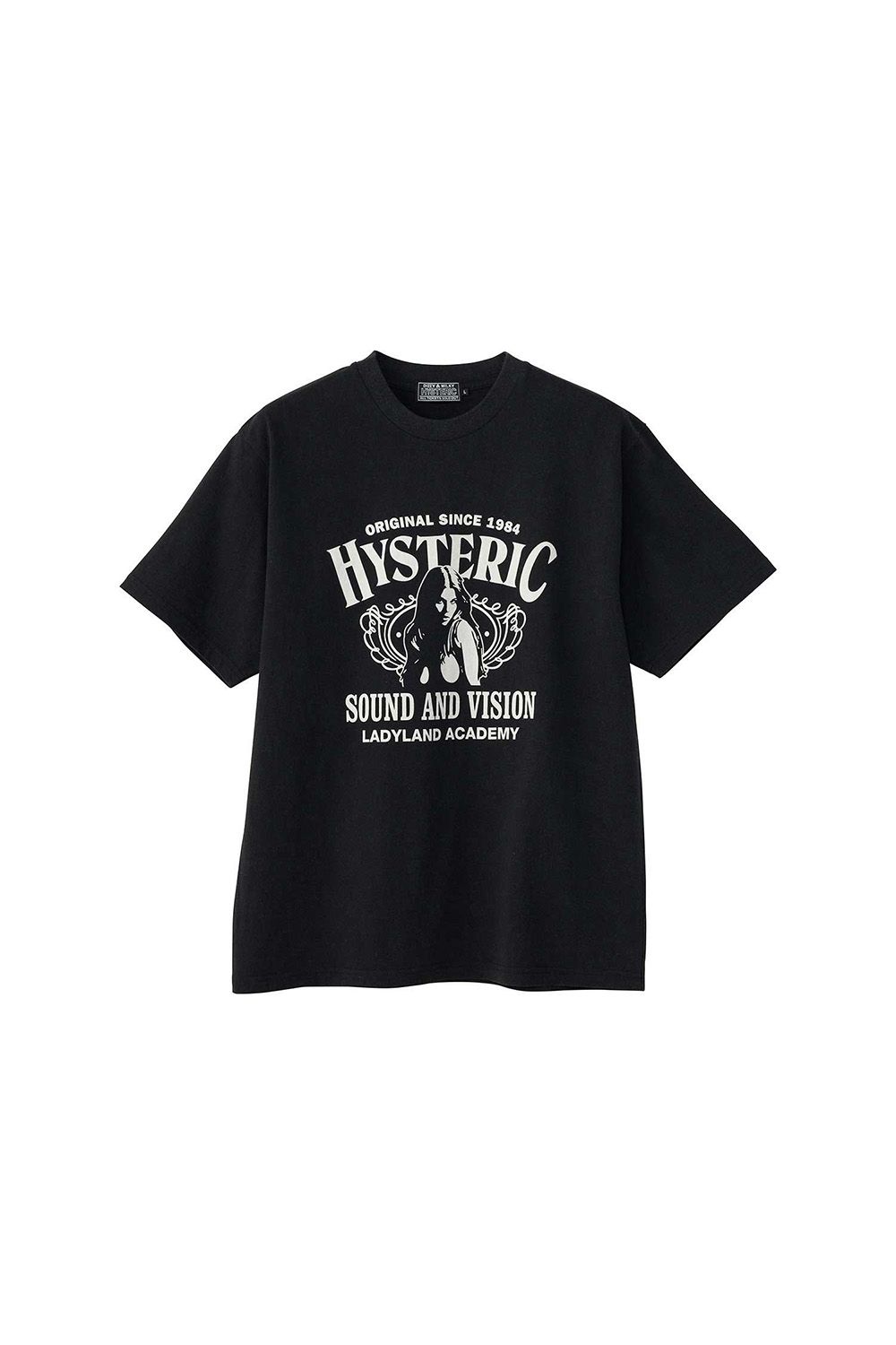 HYSTERIC GLAMOUR - LADYLAND ACADEMY Tシャツ / ブラック | Tempt